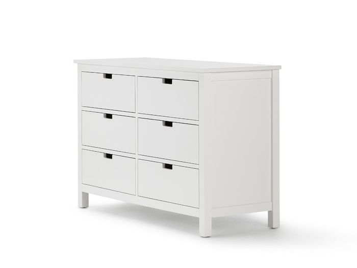 Soho White 6 Drawer Dresser On Sale Now Bedtime